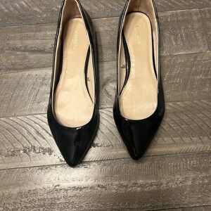 Express Glossy Black Women's Loafers